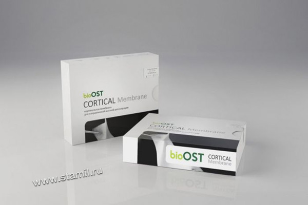 bioOST CORTICAL Membrane мембрана кортикальная (20*15*0.2mm)